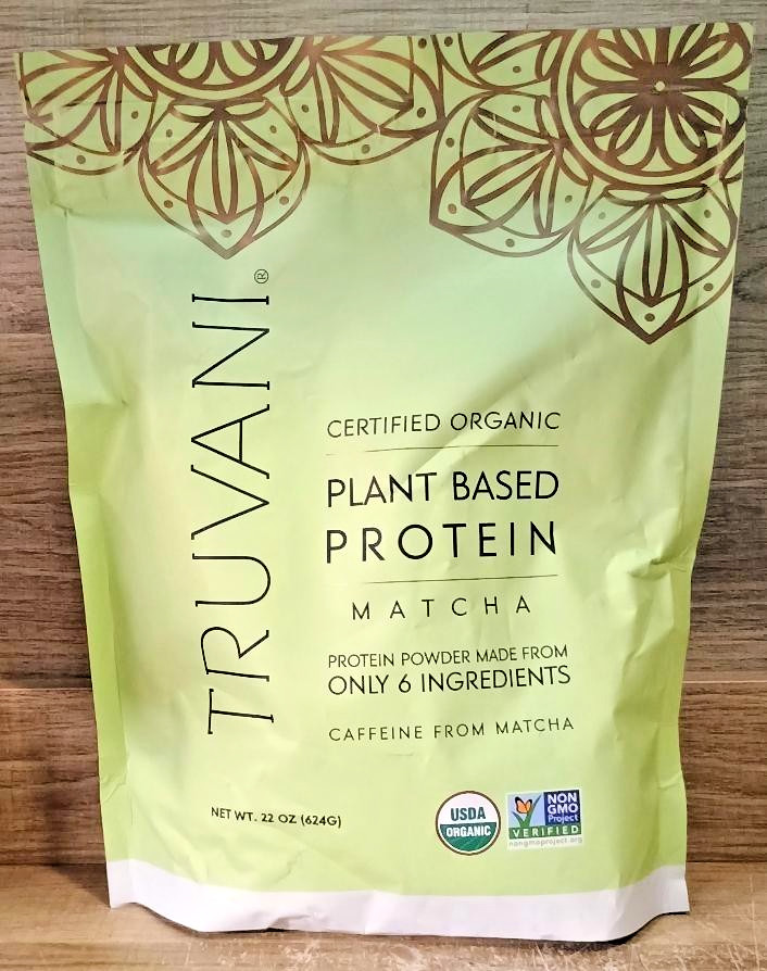 Truvani Organic Matcha Plant Based Protein Matcha Powder EXP. 10/2027 – 22 Oz