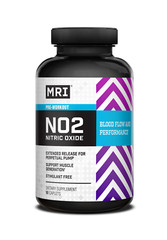 MRI Performance NO2 Nitric Oxide Pre Workout Pump 90 caps BUILD MUSCLE – SALE