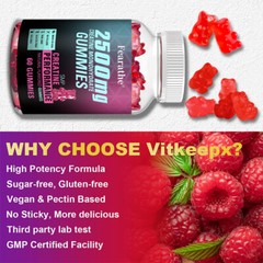 Creatine Monohydrate – Increase Strength & Build Muscle, 60 Gummies