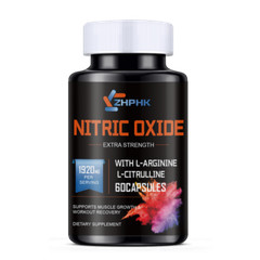 Nitric Oxide Booster Cap Supplement w/ L-Arginine Premium Workout Muscle Capsule