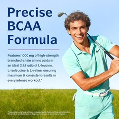 Clean BCAA Capsules 60 Count – 2:1:1 Amino Acid Ratio for Enhanced Performance