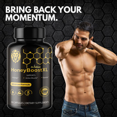 Honey Boost XL- Bodybuilding & Men’s Health Support- 3 Bottles- 270 Capsules