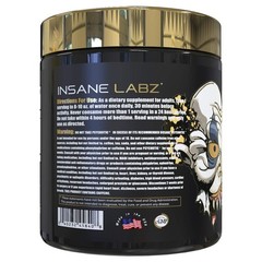 GOLD Pre Workout Supplement Blue Punch Flavor 35 Servings Energy Focus Pumps