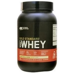Gold Standard® 100% Whey Protein, French Vanilla Creme, 2 lb (907 g)