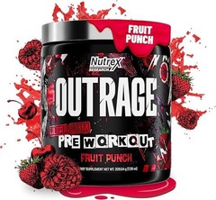Nutrex Outrage Ultra Stim Pre Workout Powder 30 Servings Various Flavors