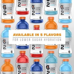 Gatorade G2 Thirst Quencher Sports Drink, Variety Pack, 20 Fl Oz (Pack of 12)