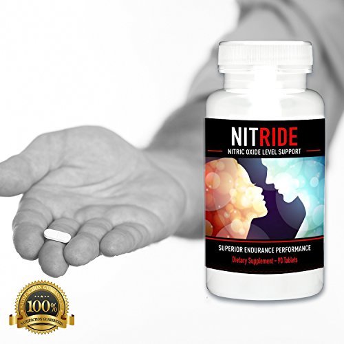 Nitride Nitric Oxide Blood Flow Booster For Male Enhancement & Pre Workout N.O.