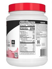 Muscle Milk Genuine Protein Powder Strawberries ‘NCrème 30.9 oz NSFSport -SEP/27