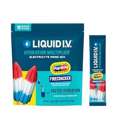 Hydration Multiplier Electrolyte Powder Drink Mix – Popsicle Firecracker Flavor,