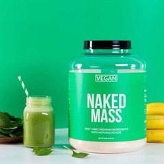 Naked Mass – Vanilla Vegan Weight Gainer – 8Lb