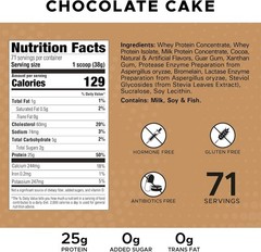 Revolution Nutrition High Whey Protein Powder 6LB Whey Isolate Gluten Free Le…