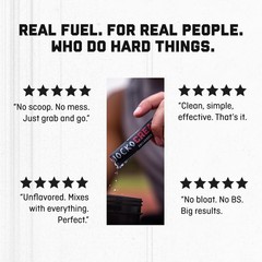 Jocko Fuel Creatine Monohydrate Stick Packs – Pure 30 Servings (Pack of 1)