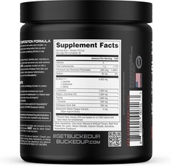 Bucked Up Racked Blood Raz | Intra Workout BCAA 211 Formula with L Carnitine …