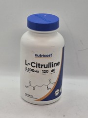 Nutricost L-Citrulline 2500mg & L-Arginine 1000Mg
