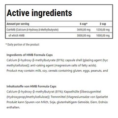 HMB SUPPLEMENTS – Reduces Body Fat & Lean Muscle Growth – Anticatabolic Shredded