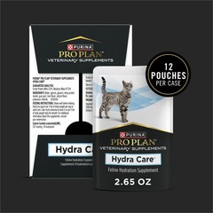 Hydration Cat Supplements – 24 Pack of 2.65 oz Pouches – Veterinary Formula