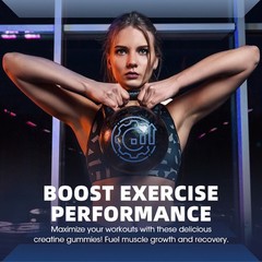 Creatine Monohydrate Muscle Gain 5000mg Per Serv Ship in USA
