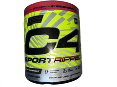 C4 Sport Ripped Pre-Workout Strawberry Watermelon 9.9oz BB 2/26 New