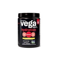 Vega Sport Hydration Powder Lemon Lime Electrolyte Supplement 50 Servings