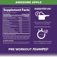 Finaflex Stimul8 Original Super Pre-Workout Awesome Apple 271 grams