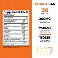 Type Zero AminoBurn – Natural Pre Workout + BCAA (Peach Mango | 30serv)