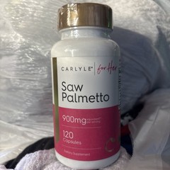 Carlyle Saw Palmetto for Women 900mg | 120 Capsules | 120 Count (Pack of 1)