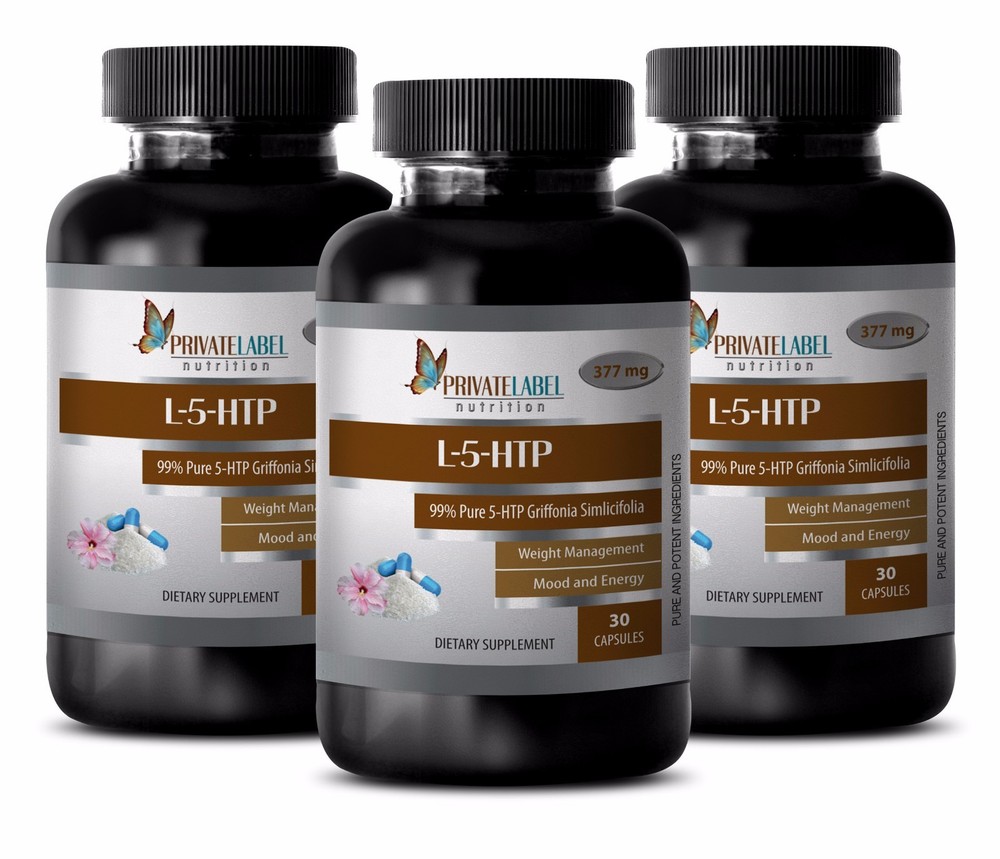 Griffonia Bean Powder – L-5-HTP 377mg. – Supporting A Positive Mood 3B