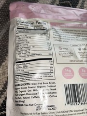 Rae Basics Bone Broth Protein Powder Choc Dairy-Free Gluten-Free 8.8oz Exp 03/27