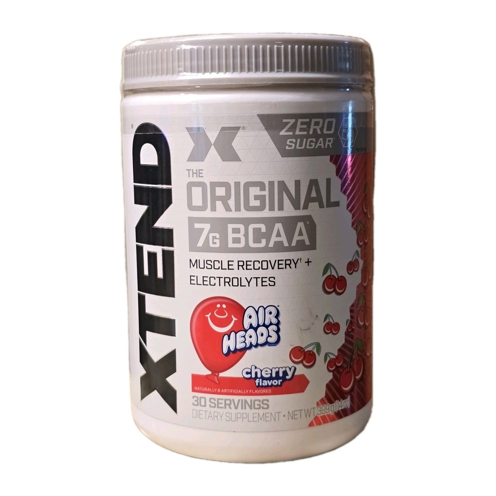 Xtend Original BCAA 7g Air Heads Cherry Flavor 30 Servings Exp 04/2027 Sealed