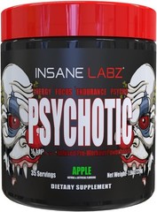 Insane Labz PSY-CHO-TIC Pre-Workout Powerhouse Energy Focus Pumps 35 Serving New