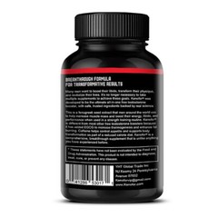 Fat Metabolism Caps For Muscle Building Enhance Performance I Gluten Free 120 CT