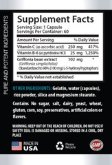 5-Htp Powder Extract Tablets – L-5-HTP 377mg – Appetite Control – 2 Bot