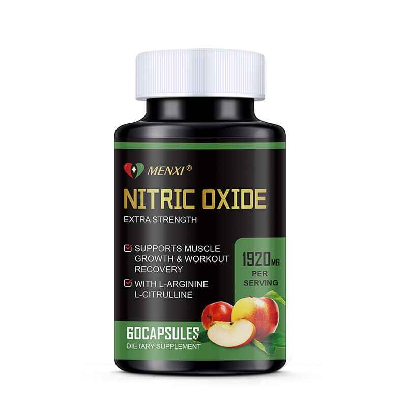 Nitric Oxide Booster w/ L-Arginine 1920mg Highest Potency Muscle Pump Supplement