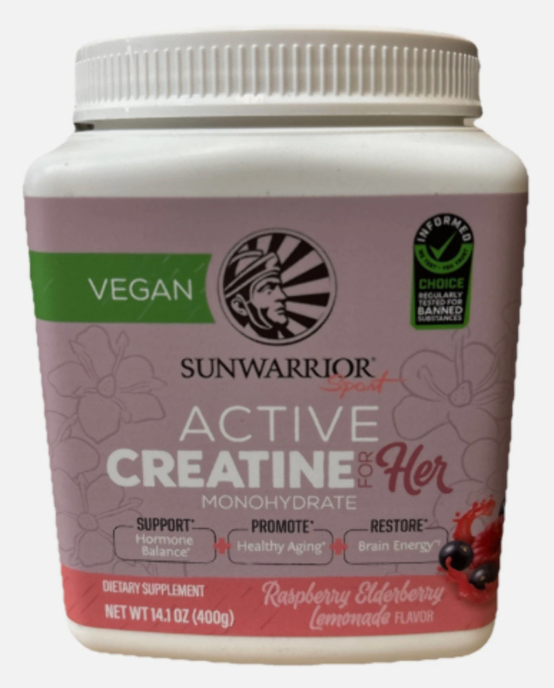 8/27 Sunwarrior Creatine for Women Monohydrate Powder Micronized Pre Workout 50