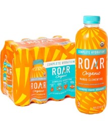 Roar Organic Electrolyte Infusions – USDA Organic – Mango Clementine 12 Pk