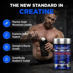 Creatine Monohydrate Powder, Micronized, Unflavored, 100 g