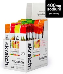Hydration Packets Variety Pack – 20 Electrolyte Drink Mixes for Athletes