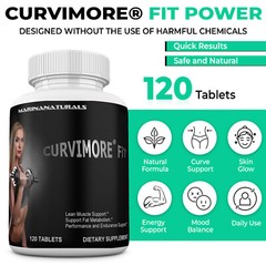 CURVIMORE® FiT Women Gym Supplement. Get Voluptuous, Muscled & Curvy Body Gains