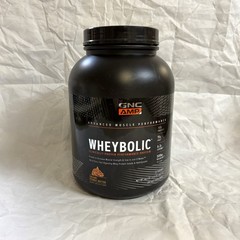 GNC AMP Wheybolic Protein Powder, Creamy Peanut Butter, 2.9 Lb EXP. 08 / 2026