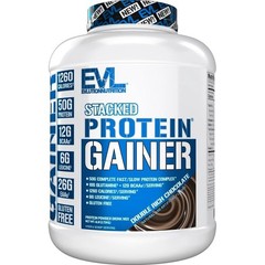 Evlution Nutrition Stacked Protein Gainer – 50g Protein Per Serving- 6lb