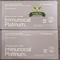 Immunocal Platinum Precursor by Immunotec – 30 Sachets Pack of 2