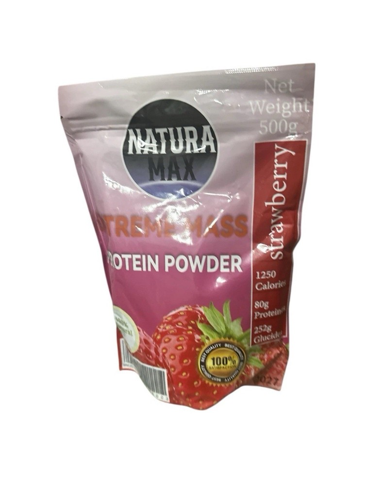Natura Max Protein Powder (1-Pack: Extreme Mass & Big Butt) plus a free mug cup