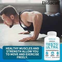 Testo Ultra For Men 30/60/120 Natural Capsules On Sale Testo Ultra