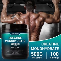 1.1 Lbs Fitness Creatine Monohydrate Powder Unflavored Supports Muscle Energy