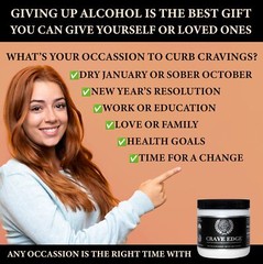 Crave Edge Alcohol Craving Support | Physician-Formulated | Anti Alcohol Repl…