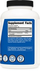 Nutricost HMB (Beta-Hydroxy Beta-Methylbutyric) 1000mg, 120 Servings, 240 Caps