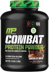 MusclePharm Combat Protein Powder Chocolate Milk 25g Protein 4.2lb