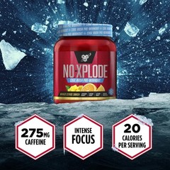 BSN N.O.XPLODE Pre Workout Powder,Energy Supplement for Men and Women 1.2 Pound