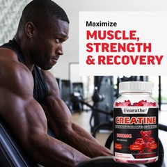 Creatine Monohydrate 5000 Mg Promotes Muscle Growth And Recovery 60Gummies
