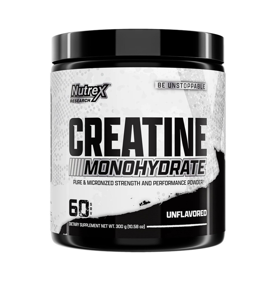 Nutrex CREATINE Monohydrate Powder Micronized Unflavored 60 Servings 10.58 oz
